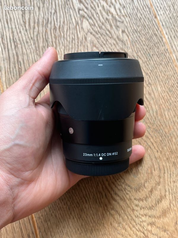 Sigma 23mm (Fuji X mount) Photo, audio vidéo