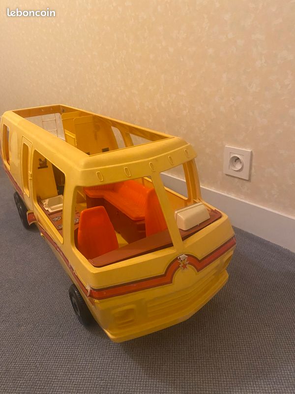 Figurine Barbie Vintage - Camping Car 1976 - Occasion