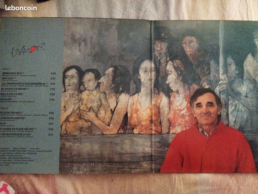 Vinyle 33T Aznavour TBE (image 3)