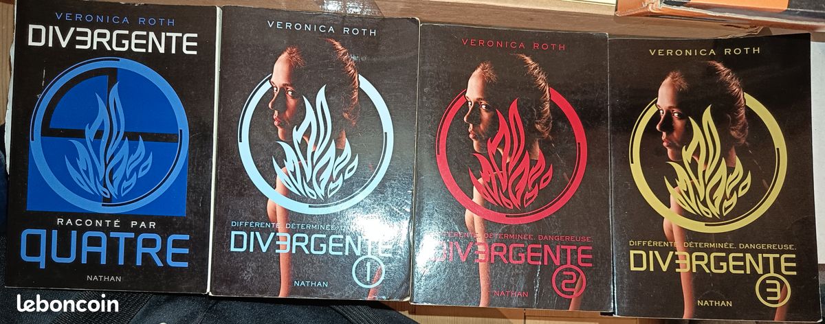 Lot livres divergente (image 1)
