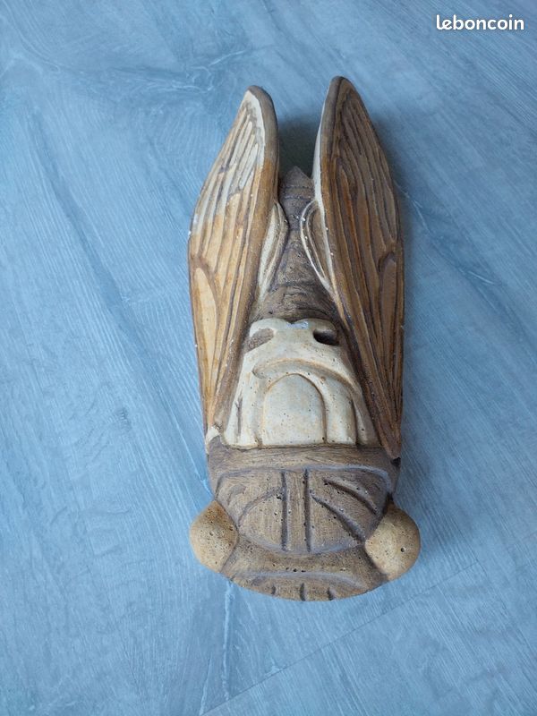 Cigale de Provence en pierre reconstituée pour jandin balcon décoration (image 3)