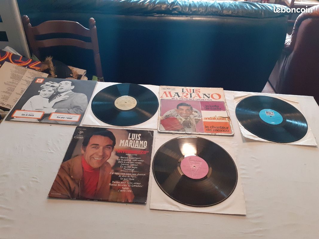 Vinyle luis mariano et claude François (image 2)
