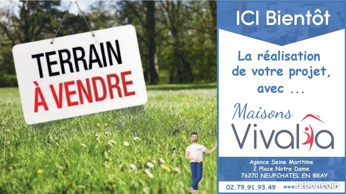 Terrain 1005 m² · à Bosc-Bordel · 1 005 m² · 60 000 €