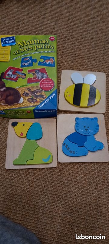 Lot puzzles premier âge (image 1)