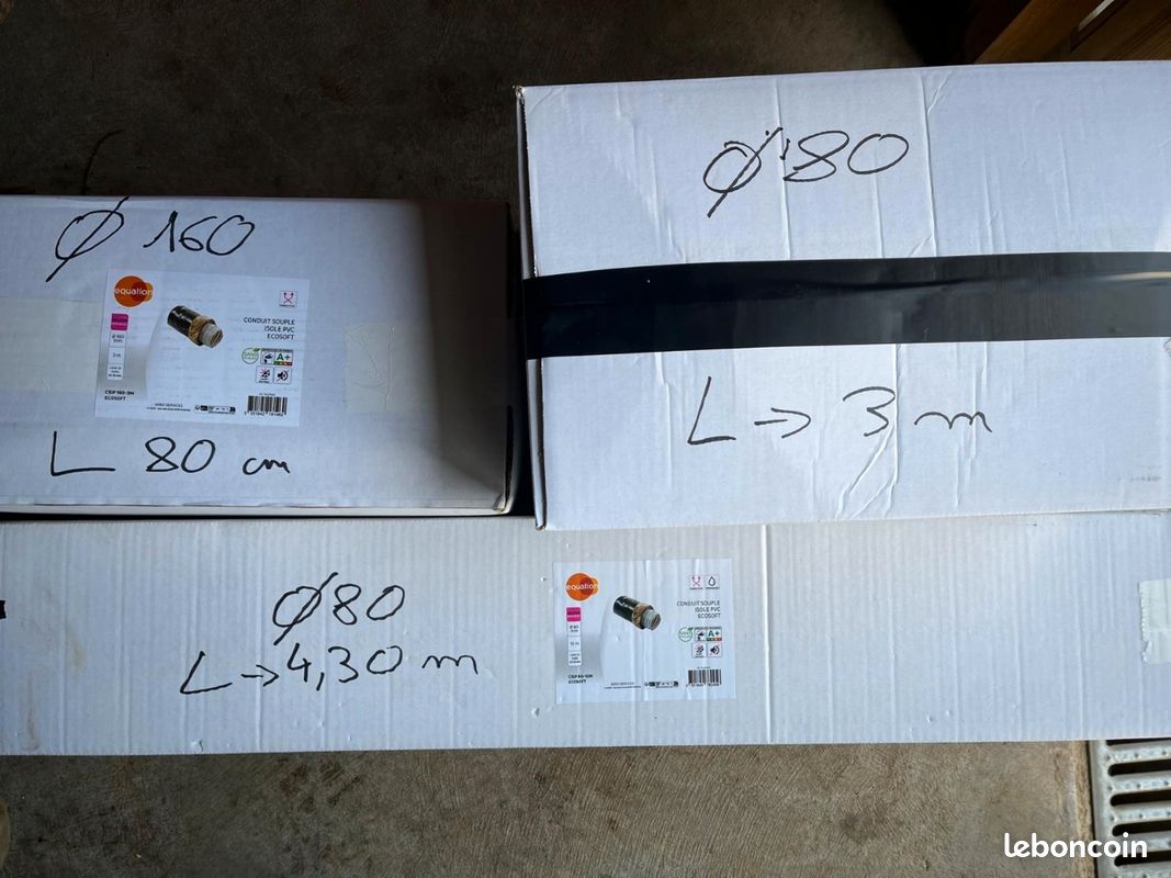 Gaine isolante VMC diam 80 et 160 (image 2)