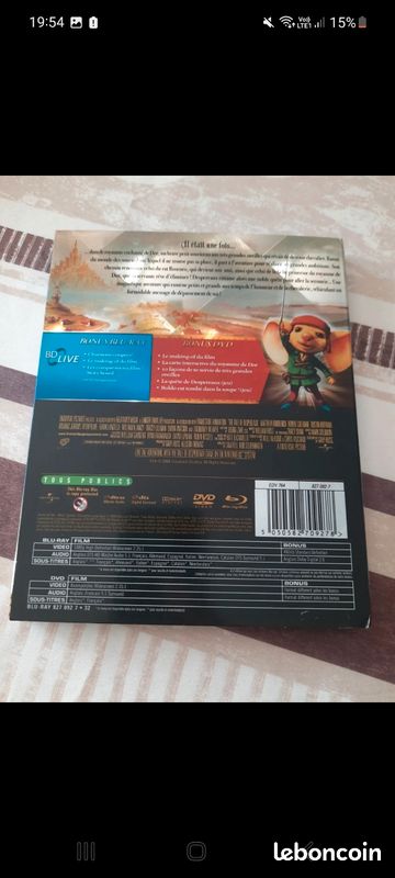 DVD/Blu-ray - La Légende de Despereaux (image 2)
