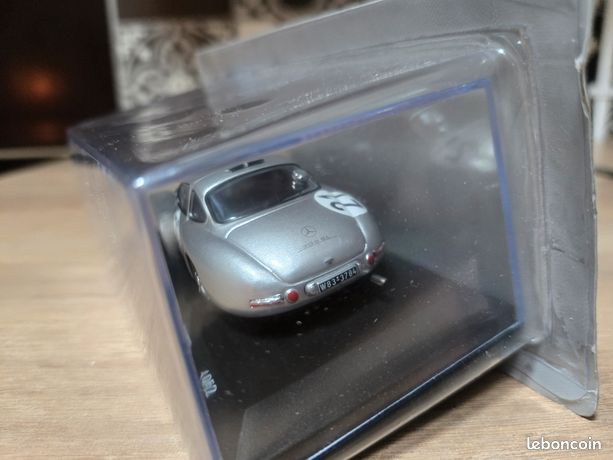 Lot De 3 Mercedes 300 SL 1952 – Échelle 1/43 – Voitures De Sport – Gris – Marques Bang/Box/Best