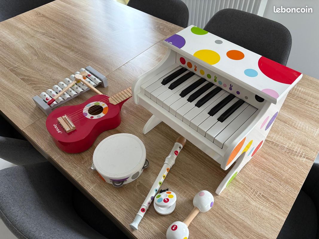Tambour Remuant En Bois Avec Maillet - Instrument De Percussion Éducatif Pour Enfants Sounder Bois Percussion Enfants