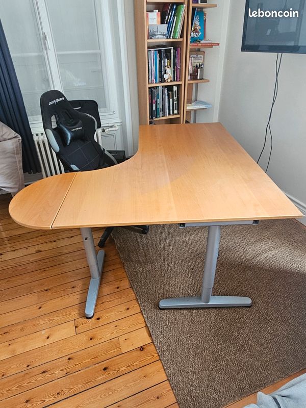 Bureau angle ikea galant 160×150 (image 1)