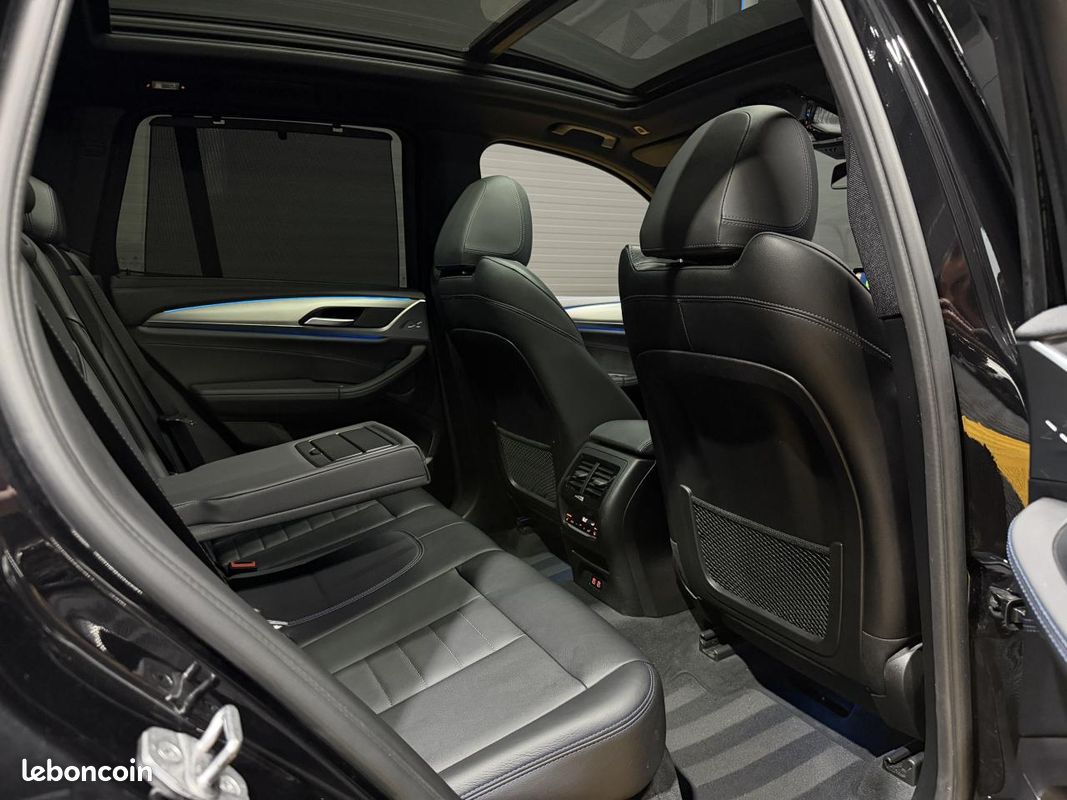 BMW X3 30e 292 cv M SPORT hybride rechargeable ( xDrive30e PHEV ) - JANTES 21 / FULL LED / TOIT PANO (image 12)