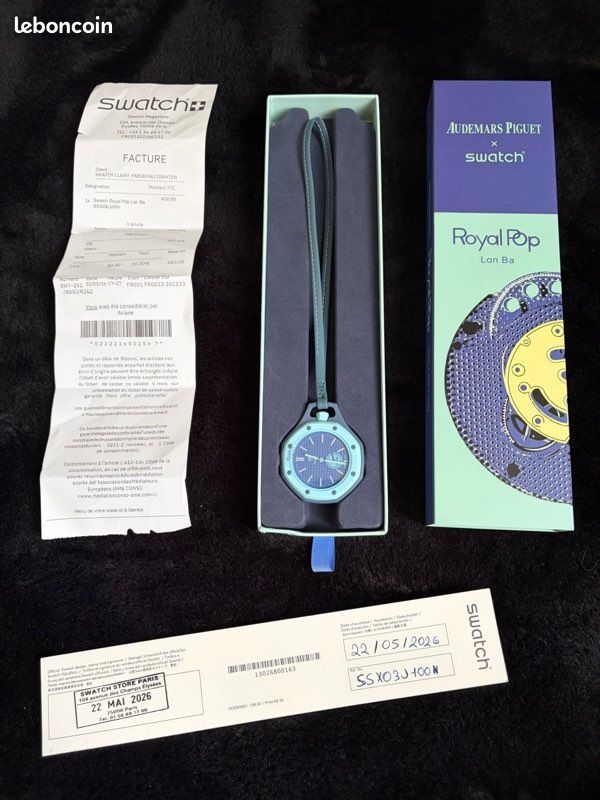 Swatch x Audemars Piguet Royal Pop – Lan Ba (image 1)