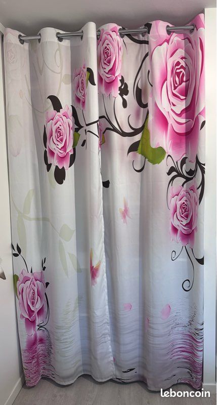 Lot de 2 rideaux (image 1)