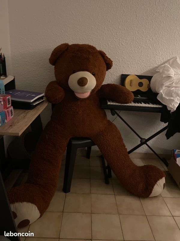 Ours en peluche 1m60 (image 1)
