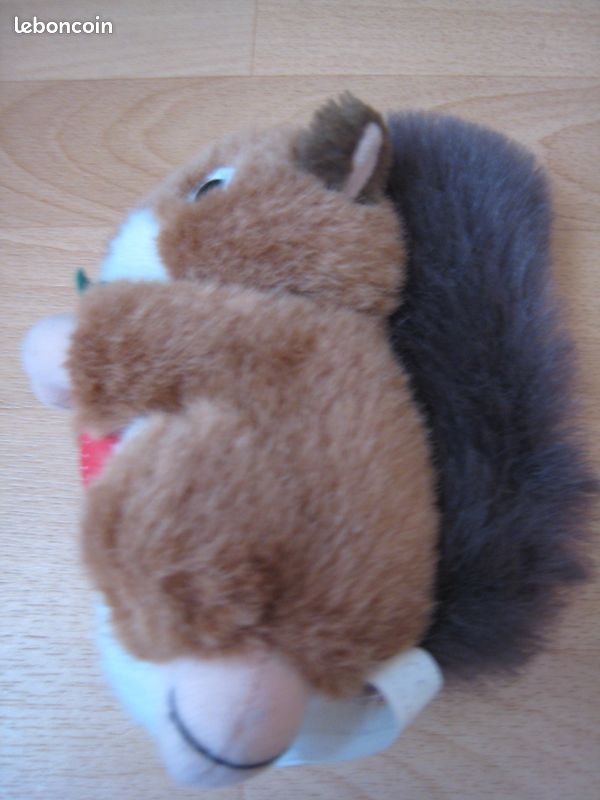 Peluche écureuil et sa carotte - (MH78) (image 3)