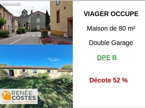 Maison en Viager 3 pièces 80 m²