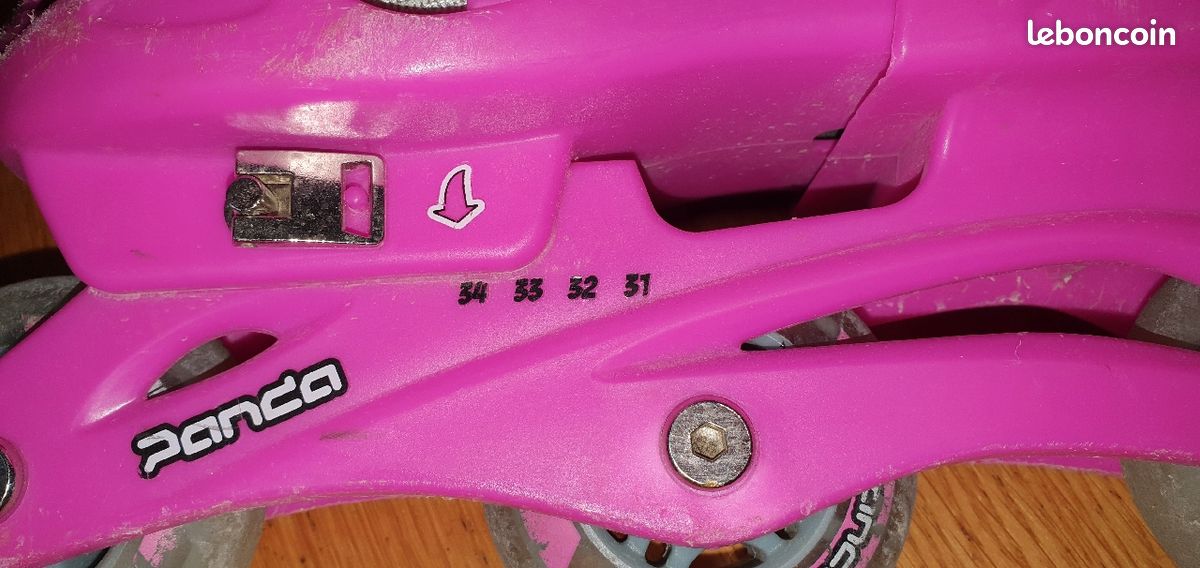 Roller enfant rose fille (image 3)