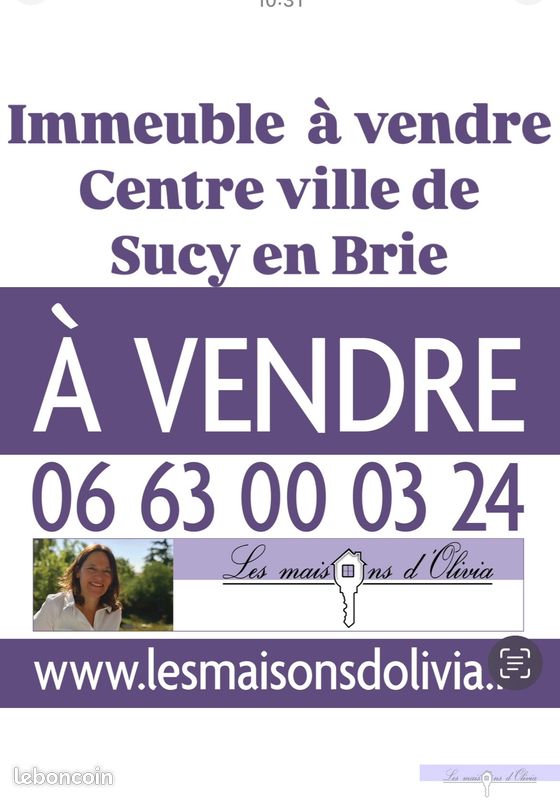 Immeuble 300 m² · à Sucy-en-Brie · 300 m² · 1 100 000 €