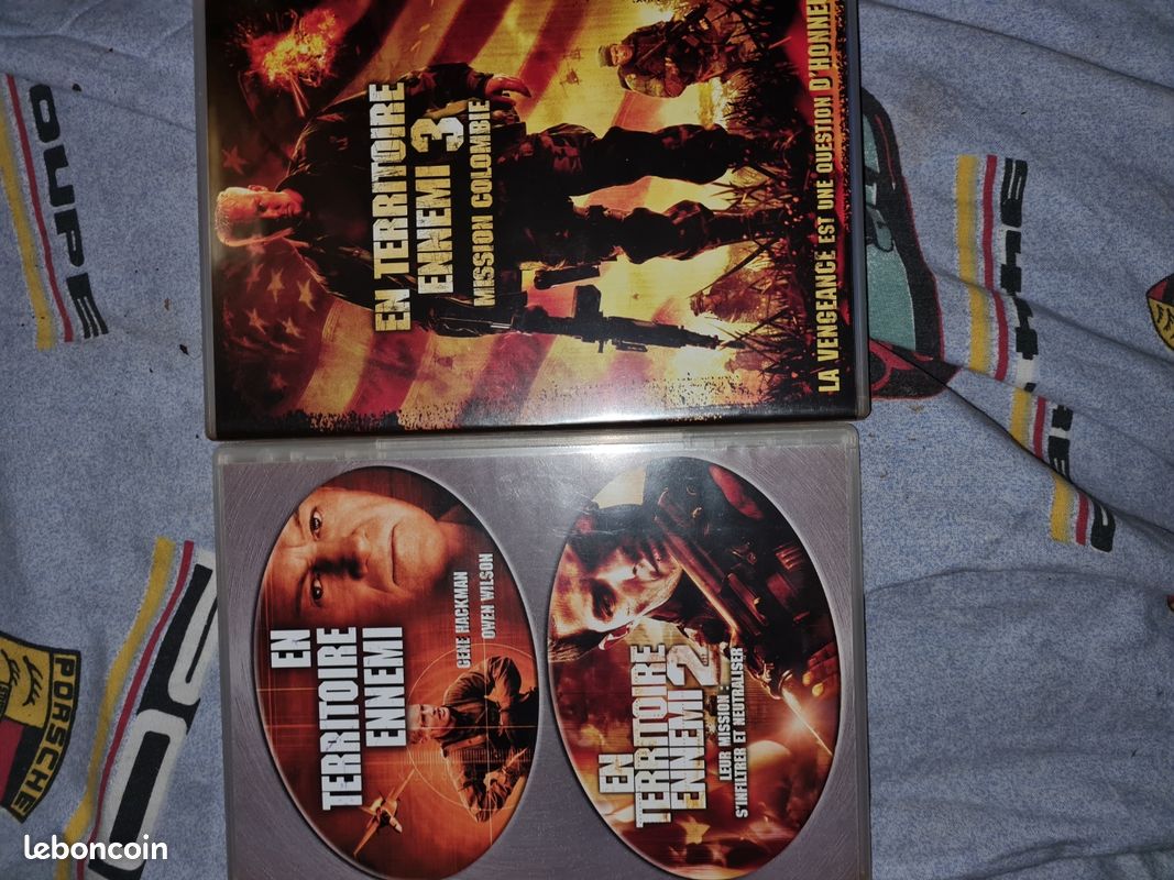 Dvd de guerre En territoire ennemi 1 ,2 et 3 (image 1)