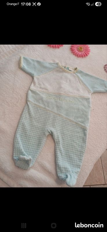 Pyjama bébé taille 1 mois (image 1)