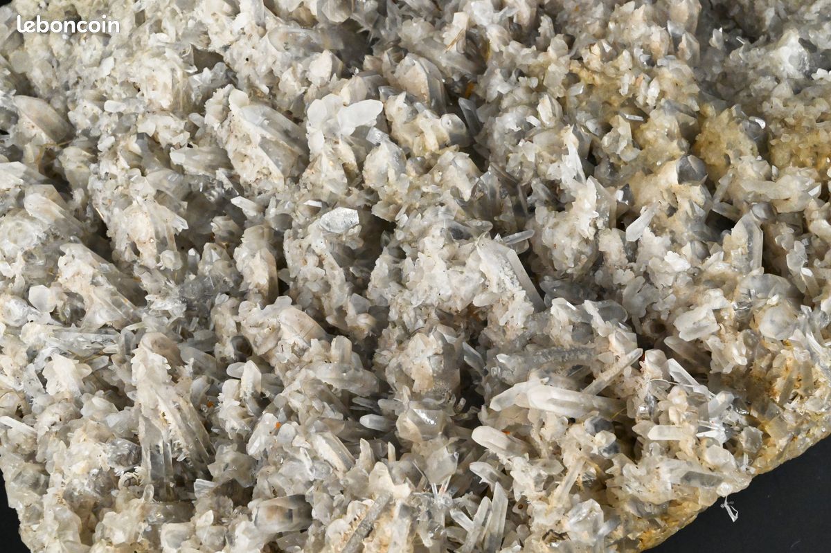 Amas de cristaux de Quartz Chamonix France 8,8 kg minérale Collection (image 8)