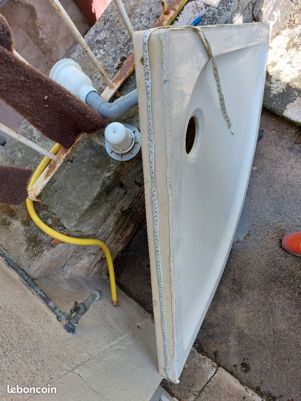 Receveur de douche d'angle (image 4)