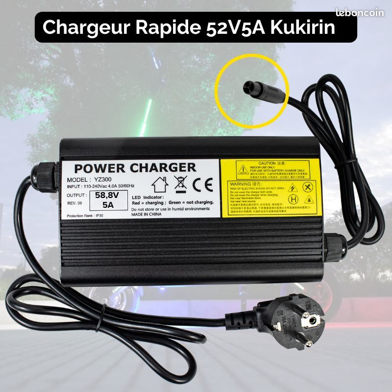 VOLOHAS 58,8 V 2 A Chargeur Pour Kukirin G2 Master/G3 Pro