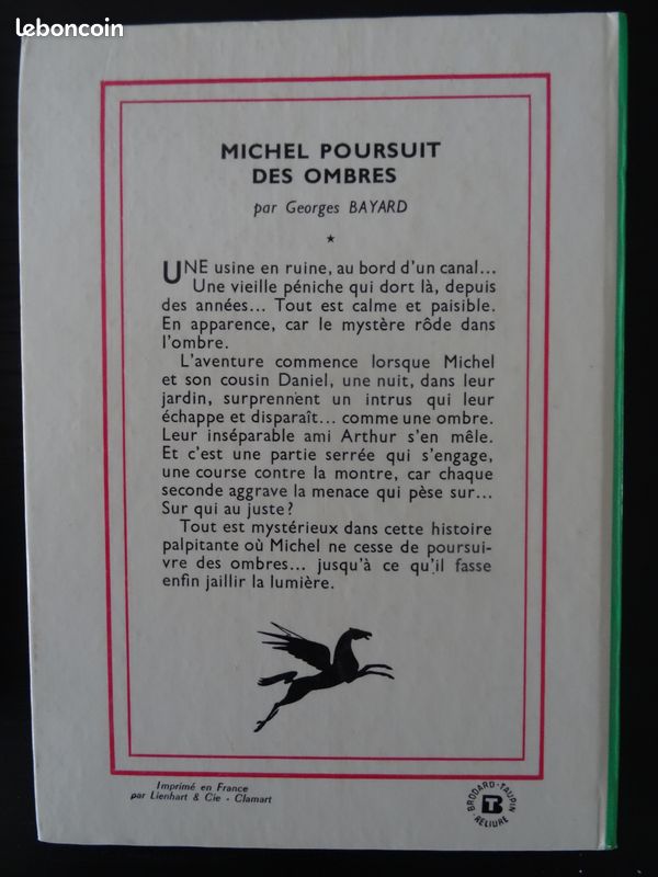Lot 4 romans jeunesse Bibliotheque Verte (image 4)