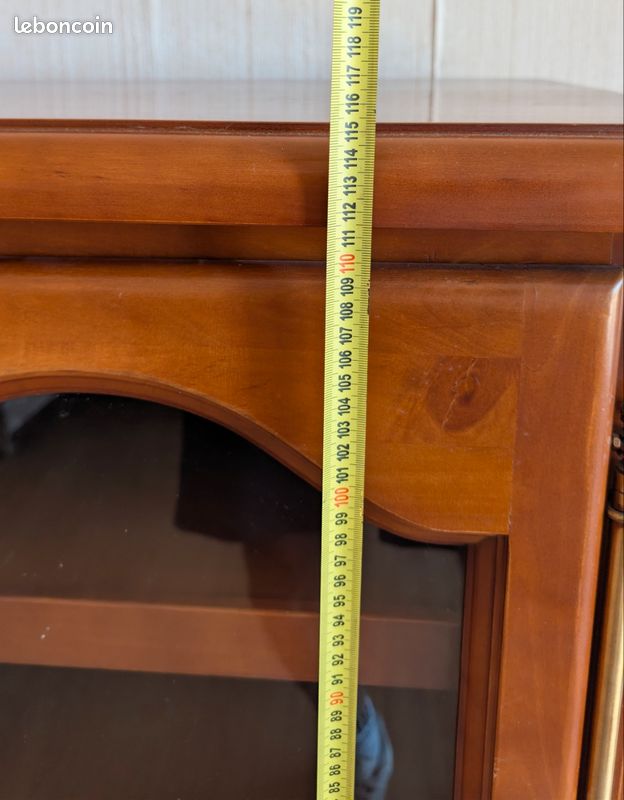 Meuble hifi bois massif (image 9)