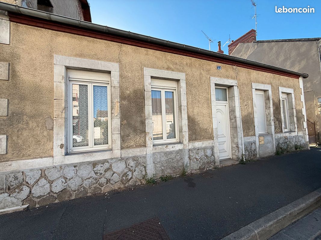 Maison 4 pièces 89 m² · à Montluçon · 89 m² · 44 500 €