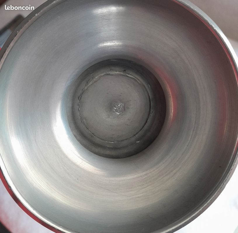Vase en étain ancien (image 6)