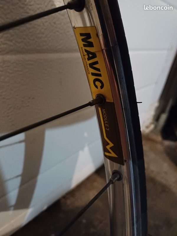 Moyeu Arrière Vélo Course Pelissier 129 Mm 36H - Vintage Made In France