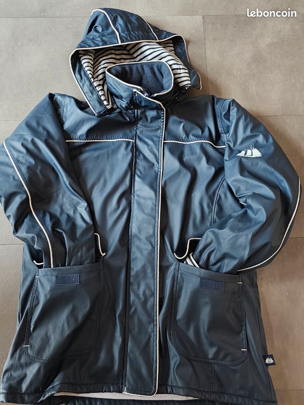 Ciré marin hublot taille m, impermeable très bon état Vêtements