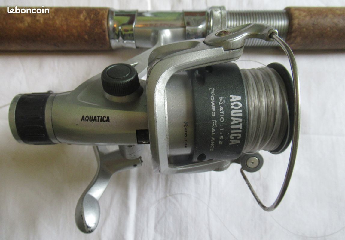 LOT DE 4 MOULINETS de Pêche fonctionne parfaitement voir