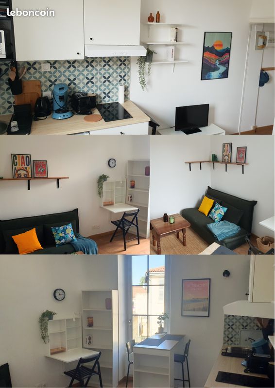 Appartement 2 pièces 25 m² · à Fontenay-le-Comte · 25 m² · 555 €/mois