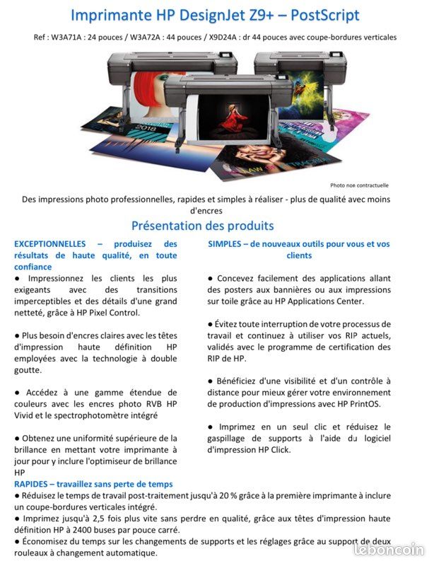 Imprimante traceur professionnel (image 8)