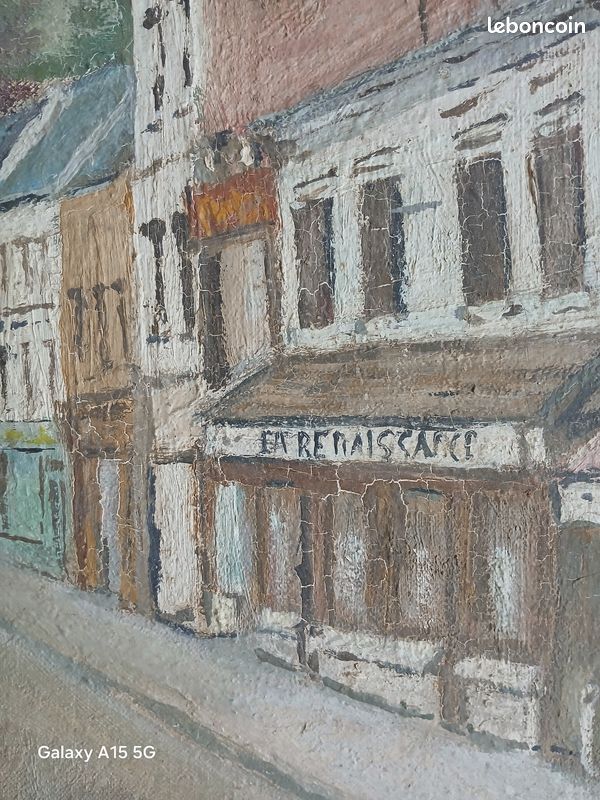 Peinture naïve Ivry la Bataille (image 2)