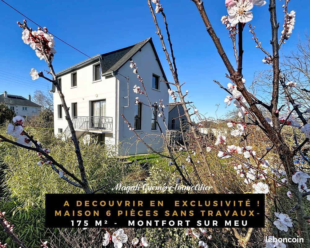 Maison 6 pièces 175 m² · à Montfort-sur-Meu · 175 m² · 439 450 €