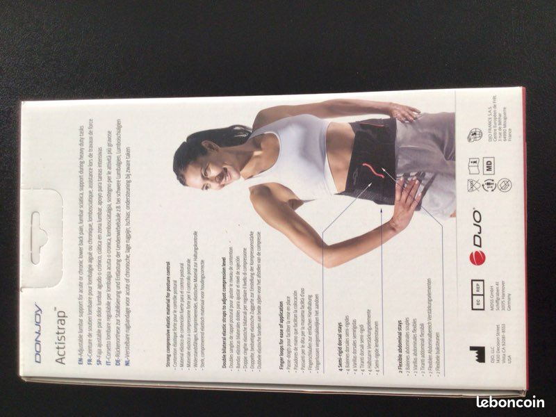 Ceinture lombaire DONJOY Actistrap Matériel médical