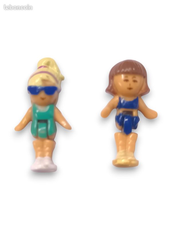 POLLY POCKET - Summer House - Variation Purple accessories (1993) (image 2)