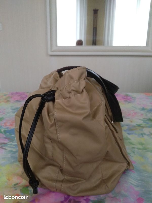 SAC tissu imperméable beige MARC LABAT - NEUF (image 8)