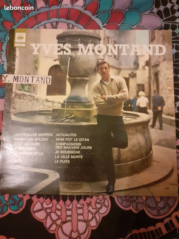 Vinyls Yves montand (image 1)