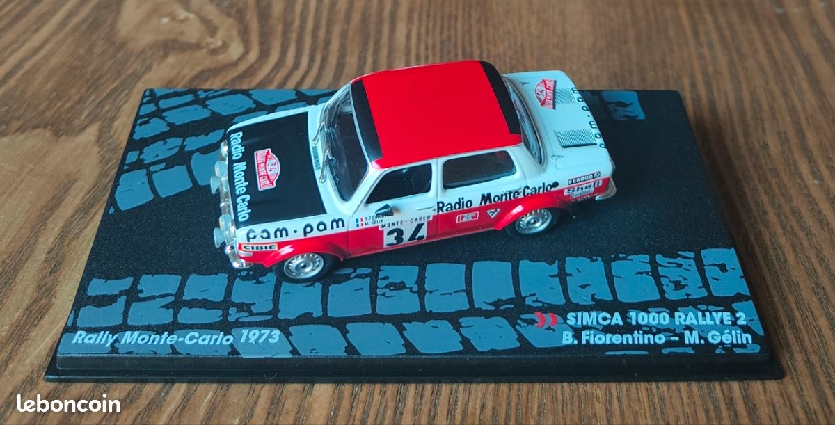 Plaque PLACE DE MA SIMCA RALLYE 2 ( caricature