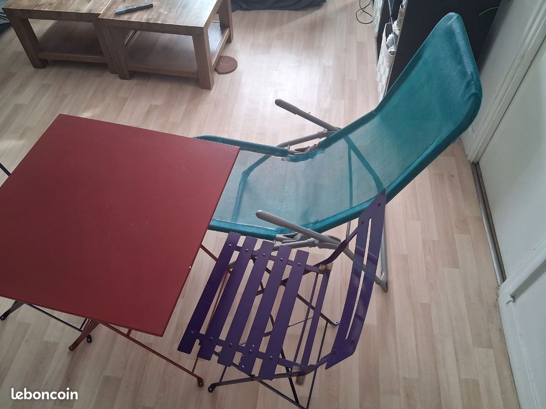 Table chaises terasse (image 2)