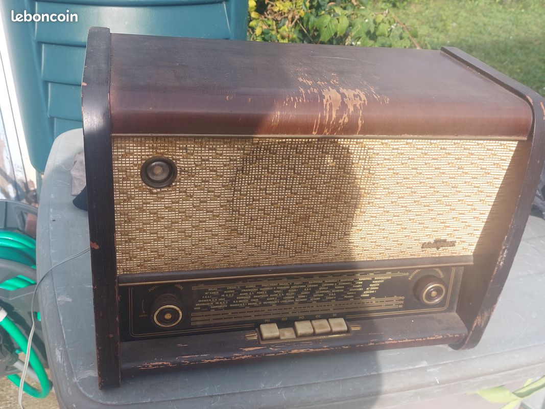 Poste Radio a lampe Gramont (image 1)