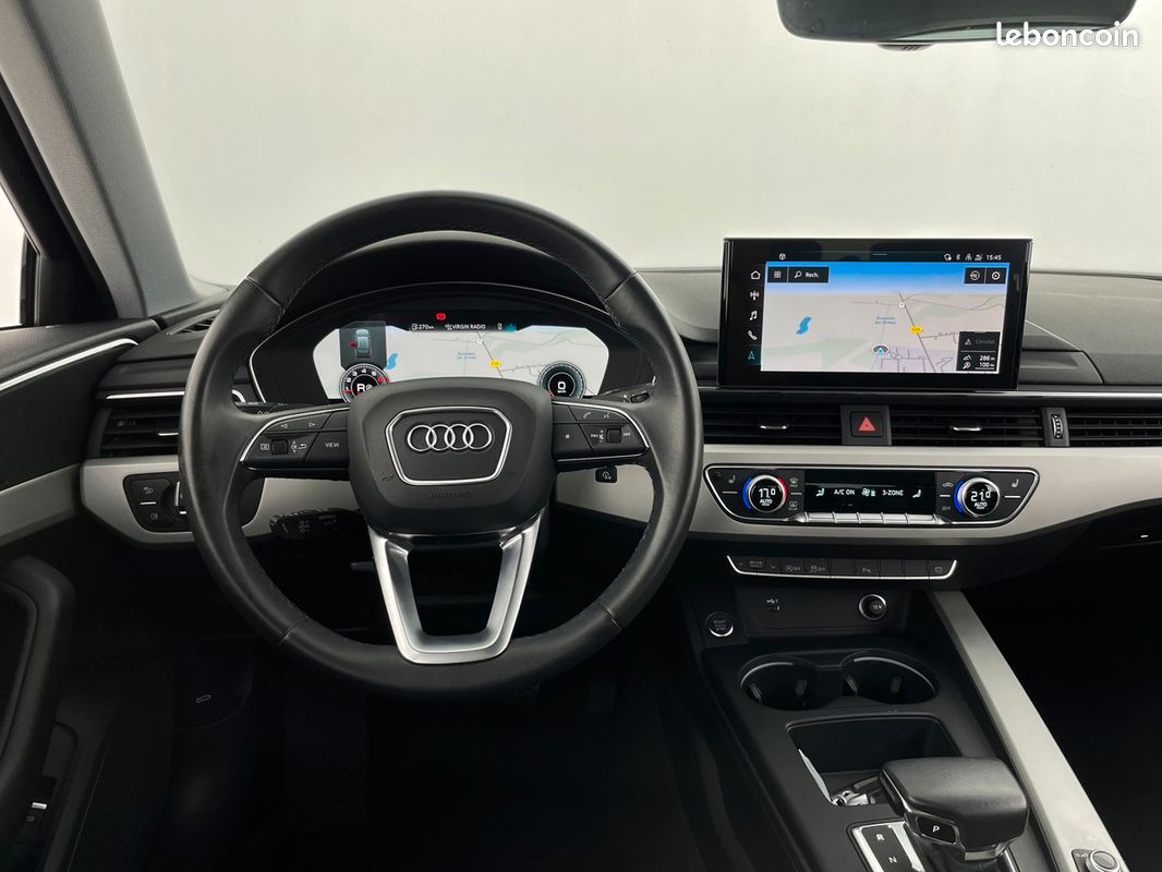 Audi A4 V (3) Avant 2.0 40 TFSI Quattro 204 Business Line S-Tronic 204Ch Keyless Go & Caméra & Apple Car Play & Virtual Cockpit & Hayon Electrique & Garantie Constructeur 15 mois & 43 000 Kms (image 15)