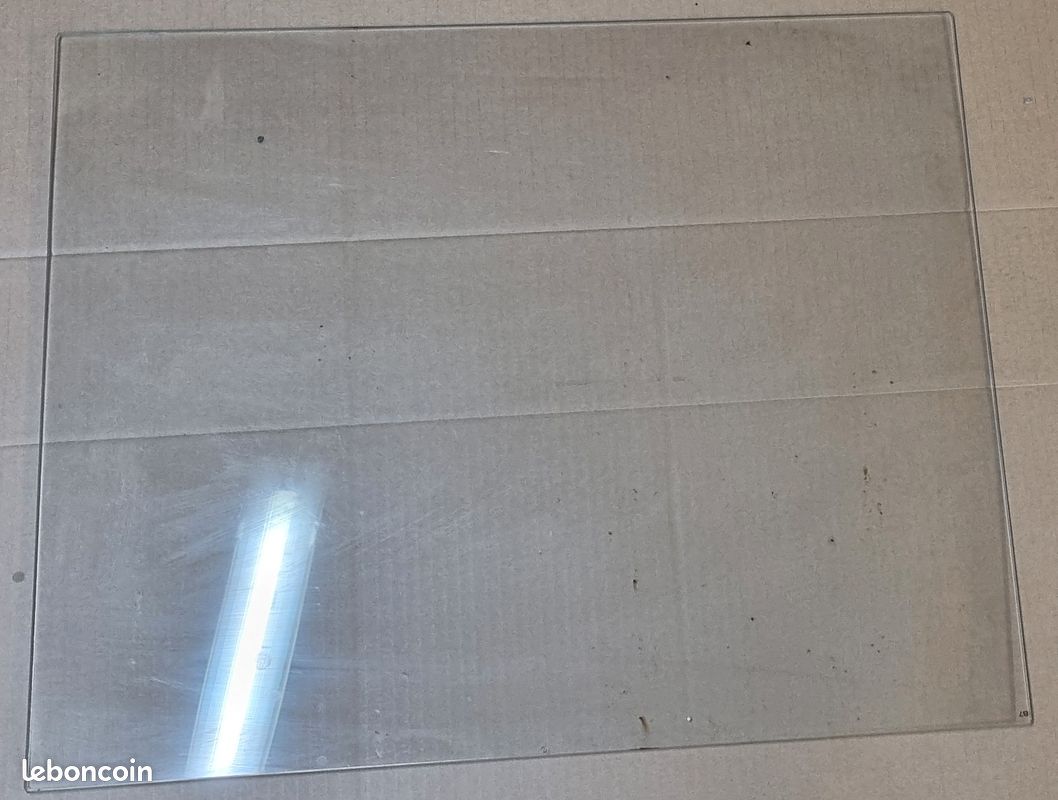 1 Vitre interne de porte d'origine 474X383 mm Four, cuisinière FCI6561PWA (image 1)