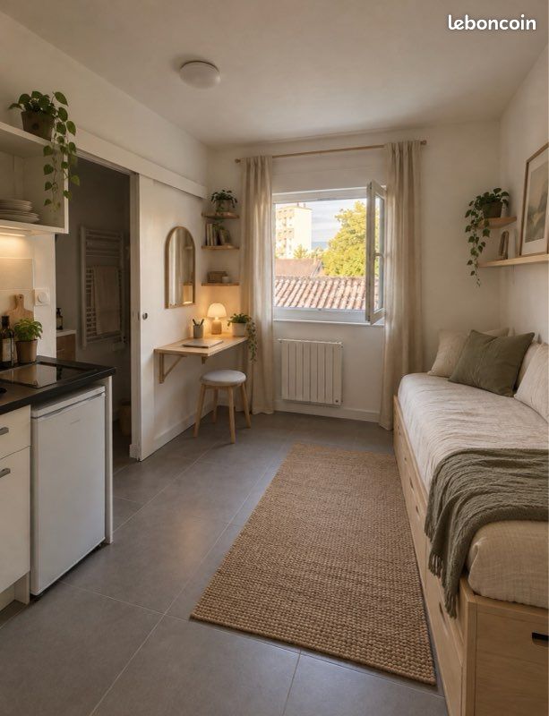 Appartement 1 pièce 11 m² · à Saint-Martin-d'Hères · 10,7 m² · 370 €/mois