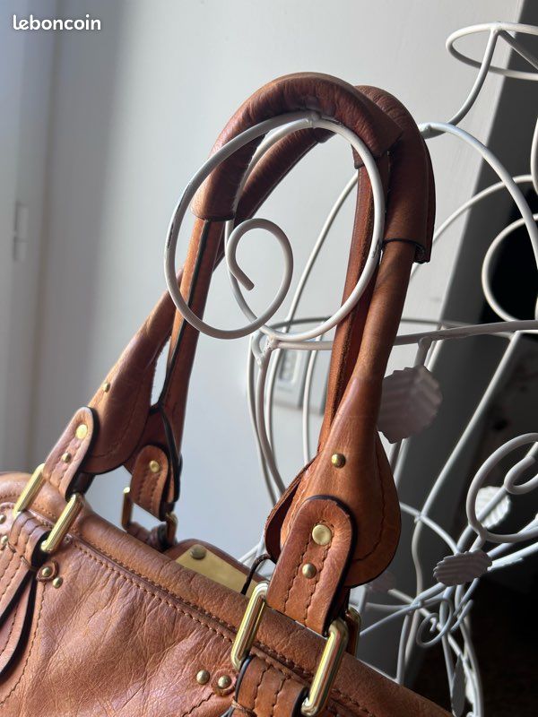 Sac à main Chloé en cuir camel (image 12)