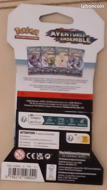 Pokémon Booster aventure ensemble packs de cartes neuf parfaitement scellé (image 7)