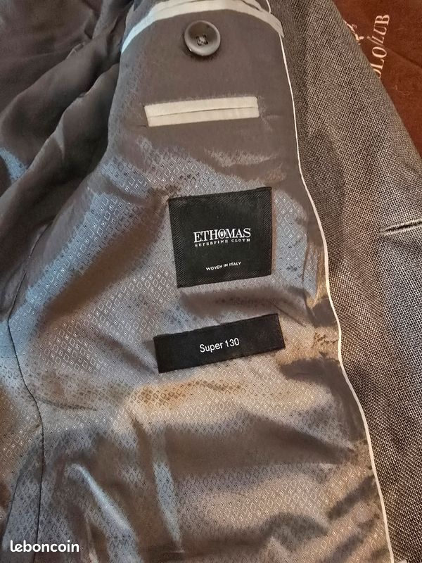 Veste Hugo Boss – Super 130’s – Taille 46 – Comme neuve (image 3)
